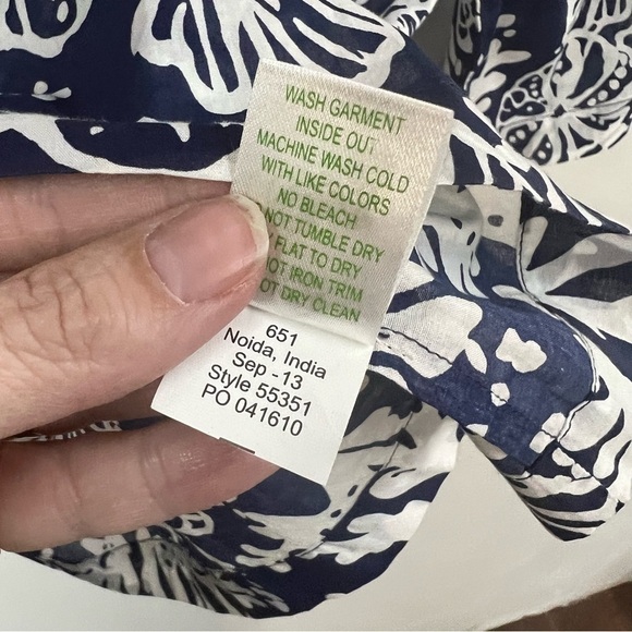 Lily Pulitzer Sarasota Beaded Tunic Top - Picture 12 of 12